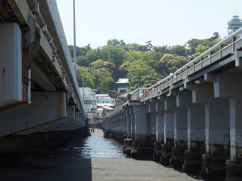 大橋と弁天橋の間