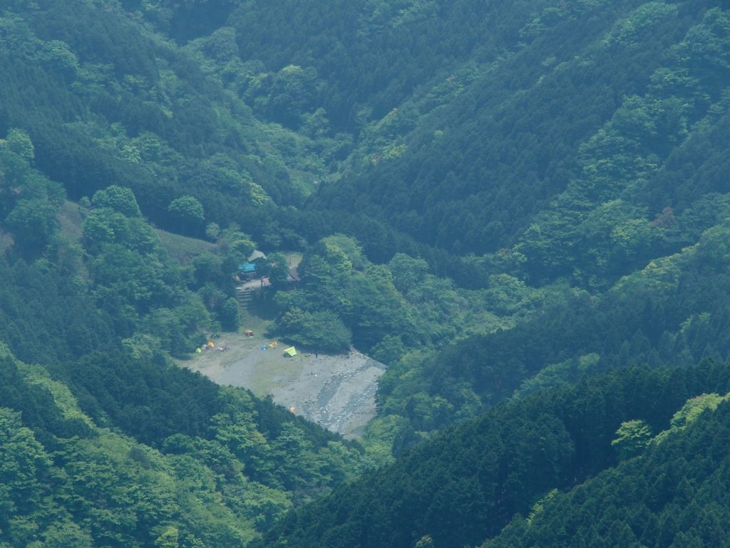 戸沢の出合河原