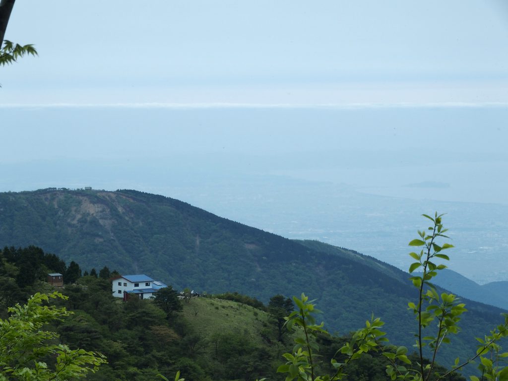 花立山荘と大倉尾根