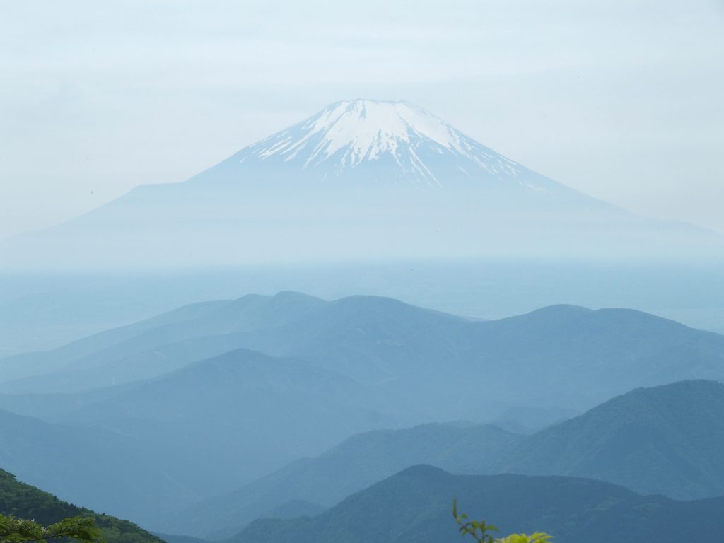 鍋割山からの富士山