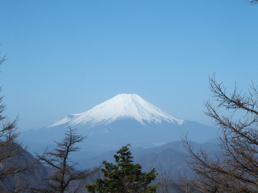 姫次からの富士山