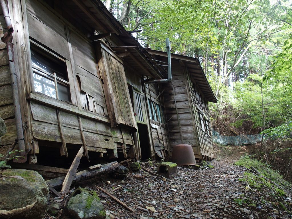 ウワサの造林小屋