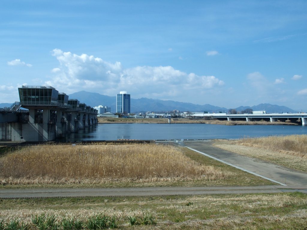 丹沢の山並み