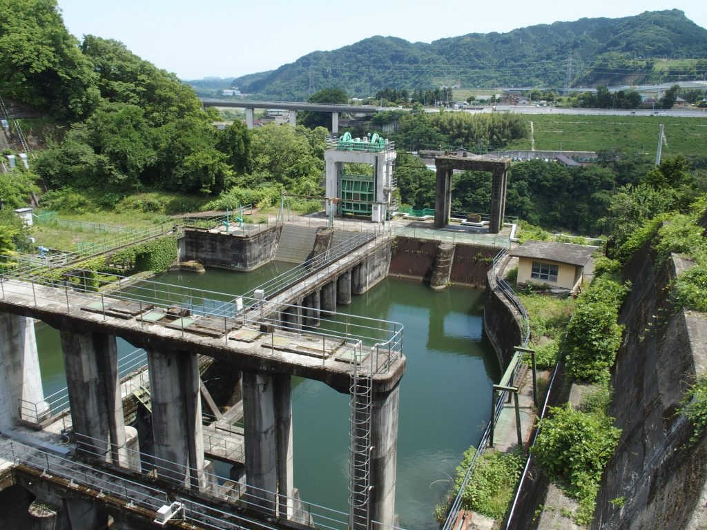 緑豊かな環境にある