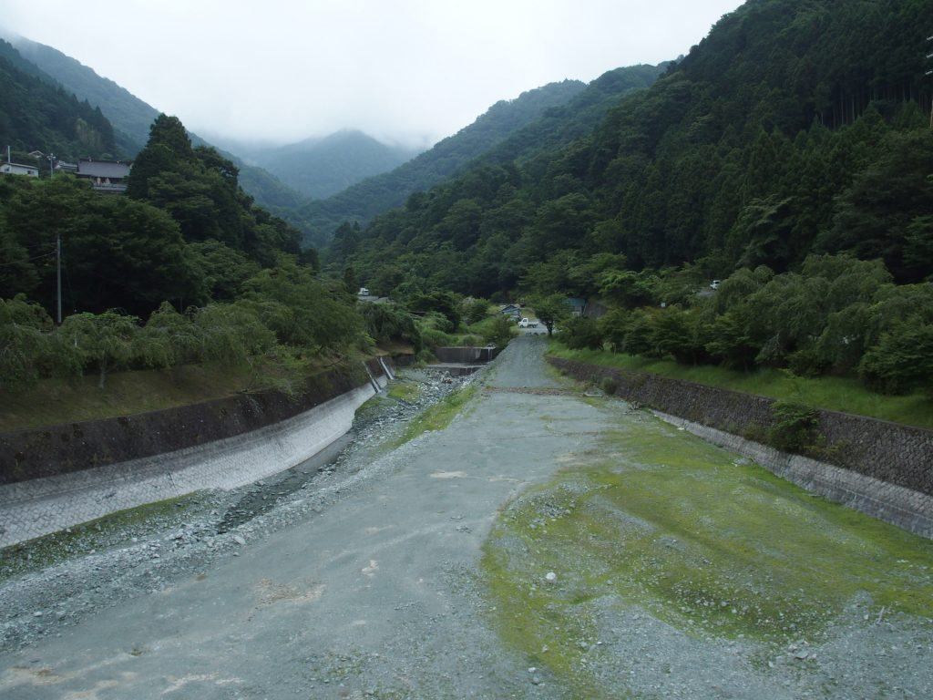 ほとんど流れていない