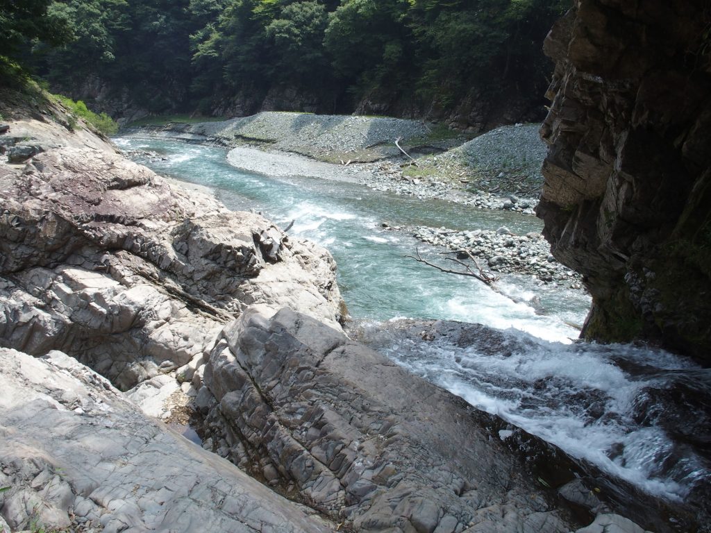 この日はそこそこの水量