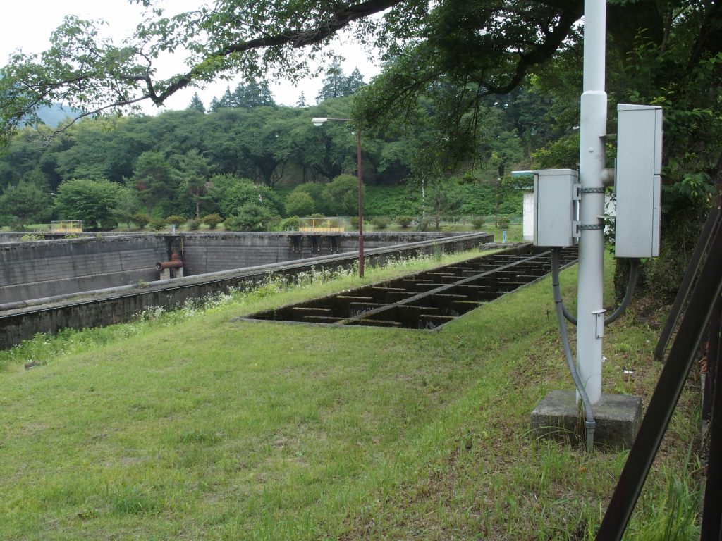 近くに下りて見学