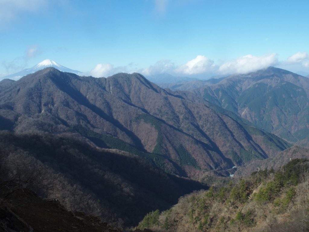 西丹沢の山々